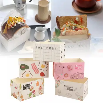 50 Pcs/set Cake Packaging Bagsandwich Wrapping Paper Thick Egg Toast Bread Breakfast Packaging Box Burger Oil Paper Paper Tray
50 Pcs/set Cake Packaging Bagsandwich Wrapping Paper Thick Egg Toast Bread Breakfast Packaging Box Burger Oil Paper Paper Tray