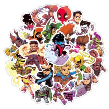 50Pcs Marvel Stickers Laptop Skin PVC Waterproof Stickers Refrigerator Suitcase Decoration Decal for Macbook Air Pro Retina
50Pcs Marvel Stickers Laptop Skin PVC Waterproof Stickers Refrigerator Suitcase Decoration Decal for Macbook Air Pro Retina