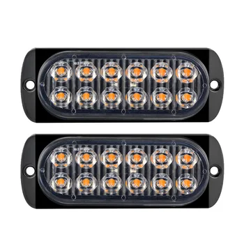 12 LED Flash Strobe Emergency Warning Light For Car Auto Truck SUV Motorcycle Side Strobe Warning Flashing Light 12V-24V 36W
12 LED Flash Strobe Emergency Warning Light For Car Auto Truck SUV Motorcycle Side Strobe Warning Flashing Light 12V-24V 36W