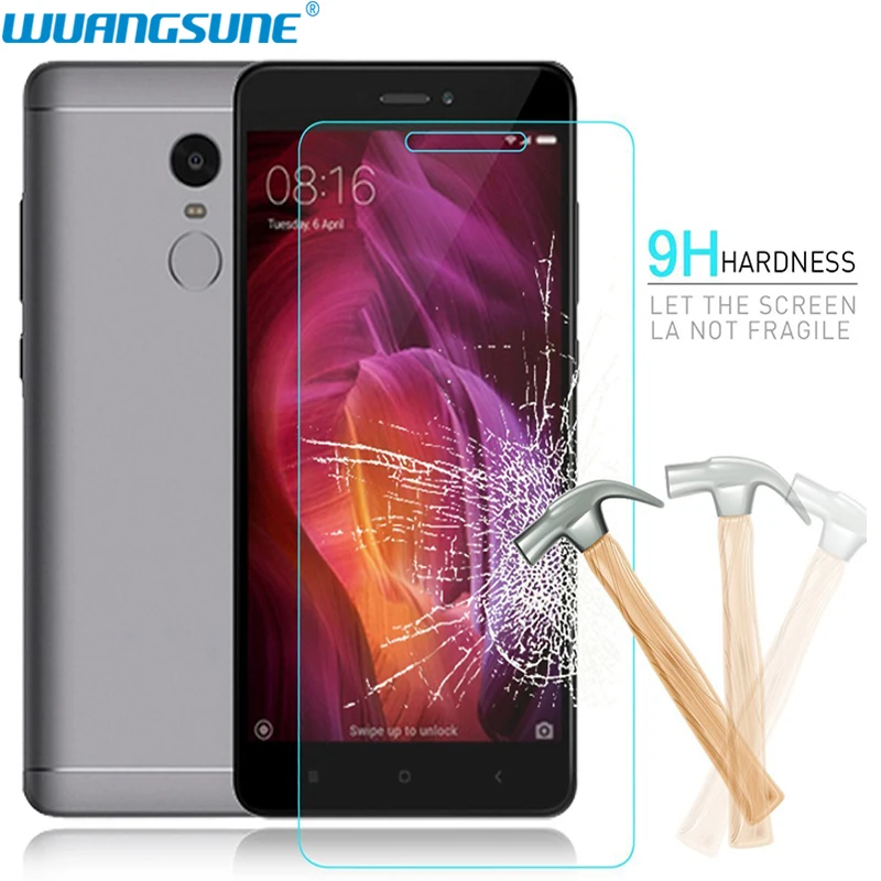 

2PCS For Xiaomi redmi 3 3S 3X 4A 4X 5A a1 6 Screen Protector Tempered glass Film 9H for Redmi note 4X Original screen protector