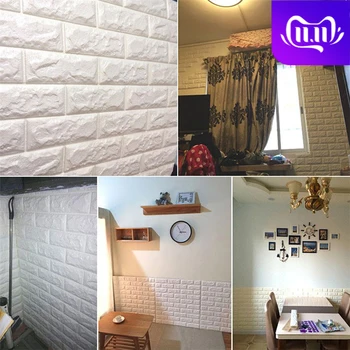 3D Wall Stickers Imitation Brick Bedroom Decor Waterproof Self-adhesive Wallpaper For Living Room Kitchen TV Backdrop Decor
3D Wall Stickers Imitation Brick Bedroom Decor Waterproof Self-adhesive Wallpaper For Living Room Kitchen TV Backdrop Decor