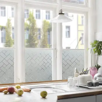 Frosted Glass Sticker Static Cling Square Patern 3D Laser Multiple Size Window Cover For Home Office Lobby Porch Decoration
Frosted Glass Sticker Static Cling Square Patern 3D Laser Multiple Size Window Cover For Home Office Lobby Porch Decoration