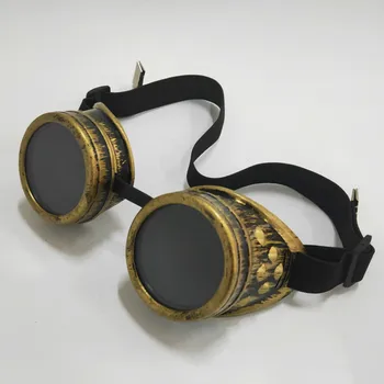 Heavy Metal Steampunk Motorcycle Glasses Gothic Style Goggles Welder Glasses Welding Labor Protective Goggles
Heavy Metal Steampunk Motorcycle Glasses Gothic Style Goggles Welder Glasses Welding Labor Protective Goggles