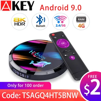 AKEY H96 Max X3 Android 9.0 TV Box|128GB 64GB 32GB Amlogic S905X3 Quad core Wifi 8K Youtube Google store|Media Set top box
AKEY H96 Max X3 Android 9.0 TV Box|128GB 64GB 32GB Amlogic S905X3 Quad core Wifi 8K Youtube Google store|Media Set top box