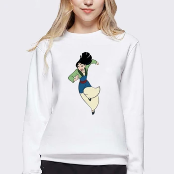 LUSLOS Plus Size Women Clothes Mulan Cartoon Movie Printed Sweatshirt Long Sleeve Hoodies Crewneck Hoodie Streetwear Femme Tops
LUSLOS Plus Size Women Clothes Mulan Cartoon Movie Printed Sweatshirt Long Sleeve Hoodies Crewneck Hoodie Streetwear Femme Tops