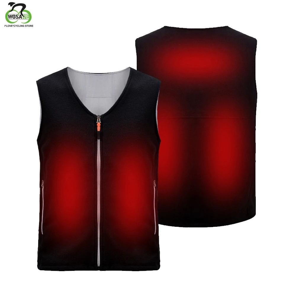 WOSAWE USB Heating Hunting Vest Heated Jacket Heating Winter Clothes Men Thermal Outdoor Sleeveless Vest Hiking Climbing Fishing
WOSAWE USB Heating Hunting Vest Heated Jacket Heating Winter Clothes Men Thermal Outdoor Sleeveless Vest Hiking Climbing Fishing