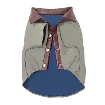 Winter Dog Clothes for Small Dogs French Bulldog Denim Jacket Shih Tzu Jeans Coat Designer Puppy Clothing Pets Costume A46
Winter Dog Clothes for Small Dogs French Bulldog Denim Jacket Shih Tzu Jeans Coat Designer Puppy Clothing Pets Costume A46