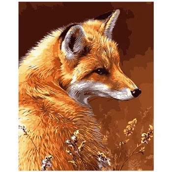 Painting By Numbers DIY Dropshipping 40x50 60x75cm Wild grass from the fox Animal Canvas Wedding Decoration Art picture Gift 
Painting By Numbers DIY Dropshipping 40x50 60x75cm Wild grass from the fox Animal Canvas Wedding Decoration Art picture Gift