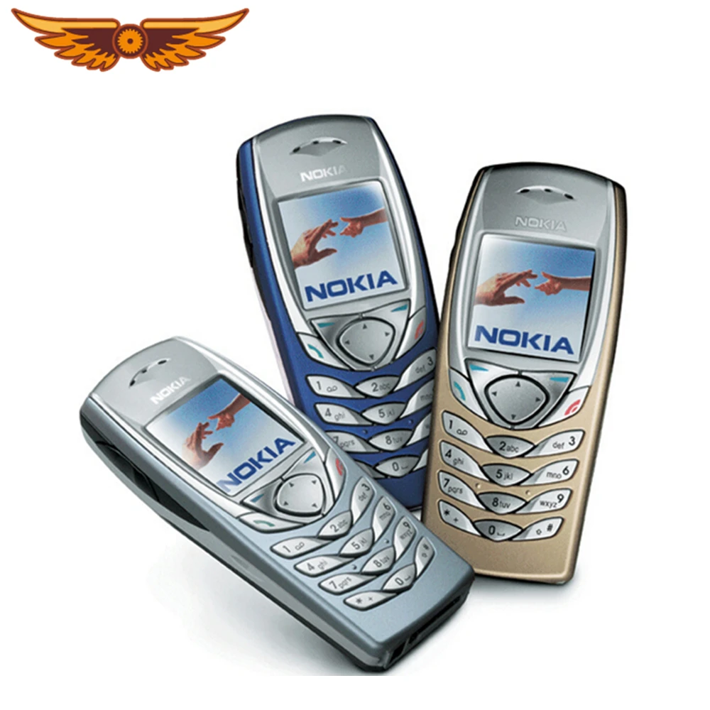Фото Оригинальный мобильный телефон Nokia 6100 Bluetooth GSM 2G разблокированный дешевый