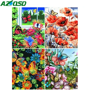 AZQSD DIY Painting By Number Canvas Kits Butterfly Handpainted Gift Coloring By Numbers Aniaml Acrylic Paint Home Decor
AZQSD DIY Painting By Number Canvas Kits Butterfly Handpainted Gift Coloring By Numbers Aniaml Acrylic Paint Home Decor