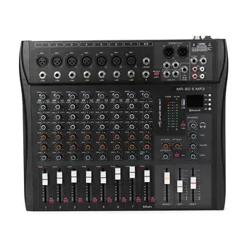 LEORY 9 Channel Professional Console Studio Audio Mixer USB bluetooth DJ Sound Mixing for Family KTV Campus Speech Meeting
LEORY 9 Channel Professional Console Studio Audio Mixer USB bluetooth DJ Sound Mixing for Family KTV Campus Speech Meeting