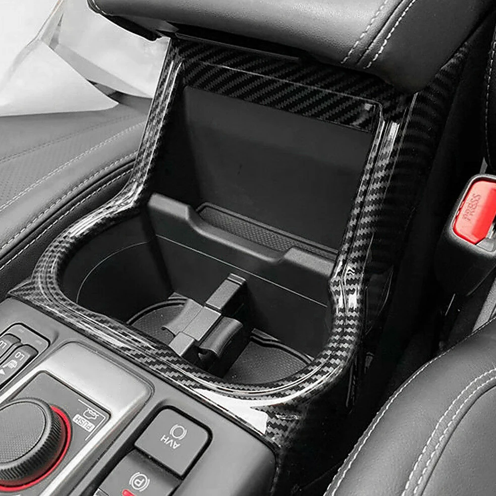 For Subaru Forester 2019 Car Interior Water Cup Holder Frame Cover Panel Trim Decoration Sticker ABS Carbon Fiber Car Styling
For Subaru Forester 2019 Car Interior Water Cup Holder Frame Cover Panel Trim Decoration Sticker ABS Carbon Fiber Car Styling