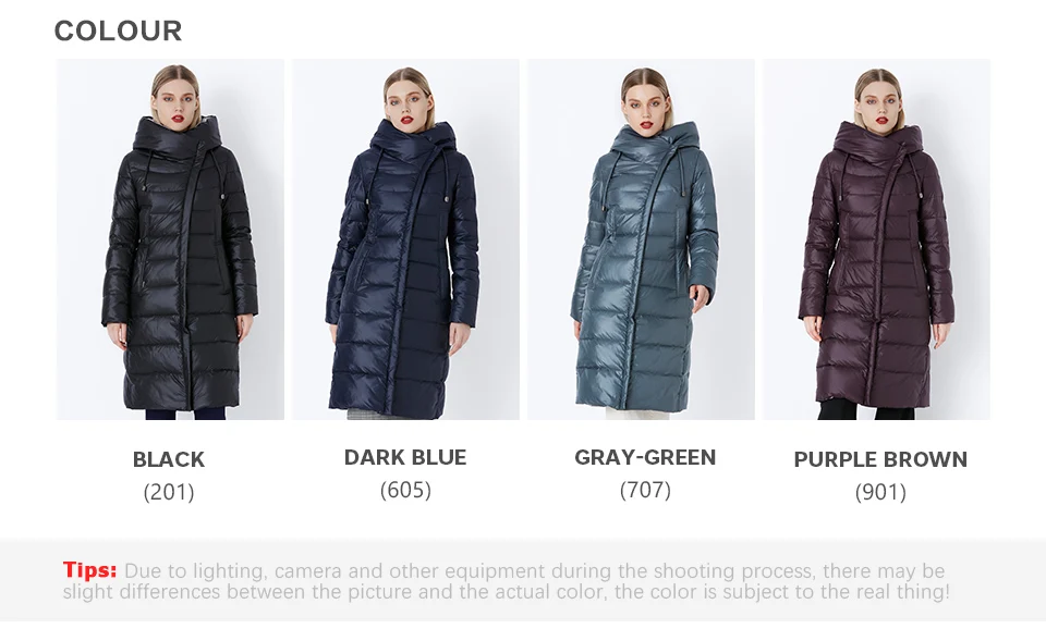 MIEGOFCE 2020 Coat Jacket Winter Womens Hooded Warm Parkas Bio Fluff Parka Coat Hight Quality Female New Winter Collection Hot