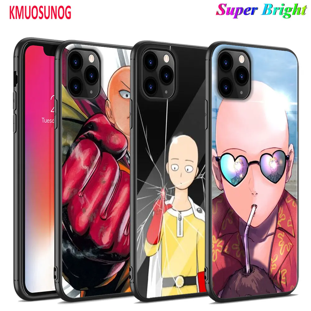 Black Silicone Case Anime Bleach One Punch Man for iPhone 11 11Pro XS MAX XR X 8 7 6S 6 Plus 5S Gloss Phone Case Cover 
Black Silicone Case Anime Bleach One Punch Man for iPhone 11 11Pro XS MAX XR X 8 7 6S 6 Plus 5S Gloss Phone Case Cover