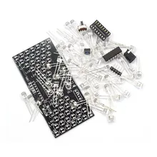 Taidacent Electronic Circuit Learning Kit DIY Hourglass Kit Fun Electrical Educational Kit Welding Single-Chip LED Lamp DIY Part
Taidacent Electronic Circuit Learning Kit DIY Hourglass Kit Fun Electrical Educational Kit Welding Single-Chip LED Lamp DIY Part