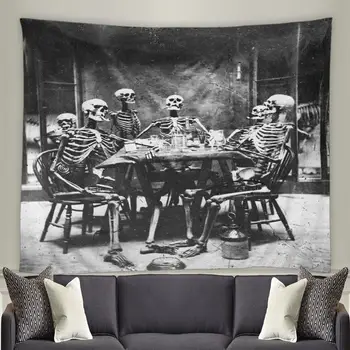 Skull Scare Print Wall Hanging Indian Spoof Tapestry Hippie Bedroom Blanket Bedspread Dorm Decor Throw Cover
Skull Scare Print Wall Hanging Indian Spoof Tapestry Hippie Bedroom Blanket Bedspread Dorm Decor Throw Cover