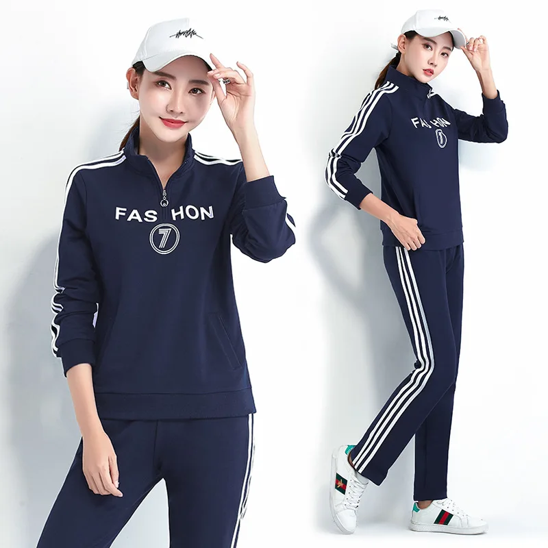 Spring Women Tracksuit Sport Suit Letter Printing Loose Sweatshirt+sweatpant Leisure Jogger Running Workout Set Sportswear 2pcs
Spring Women Tracksuit Sport Suit Letter Printing Loose Sweatshirt+sweatpant Leisure Jogger Running Workout Set Sportswear 2pcs