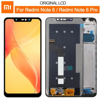 Original For Xiaomi Redmi Note 6 Pro LCD Display Touch Screen Digitizer For Redmi Note 6 Display Screen Assembly Phone Parts
Original For Xiaomi Redmi Note 6 Pro LCD Display Touch Screen Digitizer For Redmi Note 6 Display Screen Assembly Phone Parts