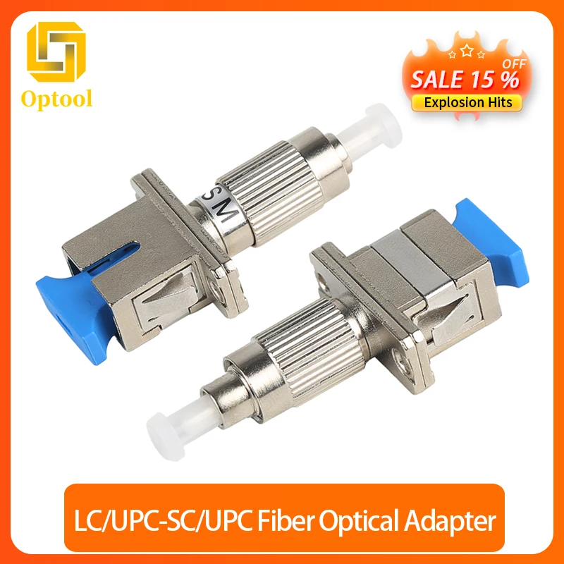 LC/UPC-SC/UPC Fiber Adapter Adapter Flange Coupler Adapter Single Mode SC Female-LC male Fiber Optic Adapter Free Shipping
LC/UPC-SC/UPC Fiber Adapter Adapter Flange Coupler Adapter Single Mode SC Female-LC male Fiber Optic Adapter Free Shipping
