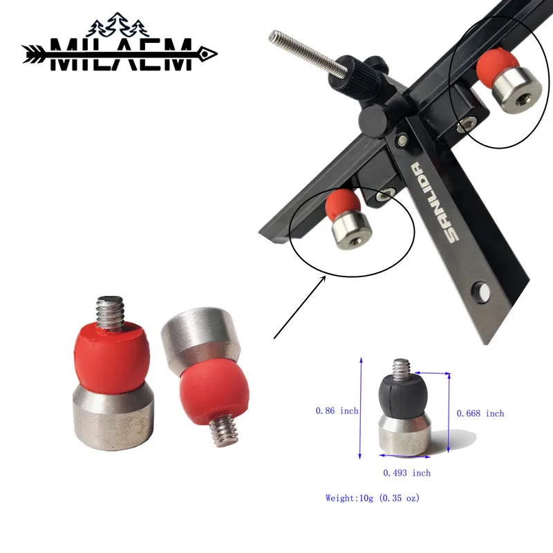 2 Pcs Archery Bow Stabilizer Damp Slicener Reduce The Vibration of Bow Sight Recurve Compound Bow Shooting Hunting Accessories
2 Pcs Archery Bow Stabilizer Damp Slicener Reduce The Vibration of Bow Sight Recurve Compound Bow Shooting Hunting Accessories