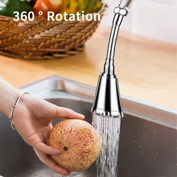 Bathroom Kitchen Stainless Steel Rotating Faucet Sprayer Splash-proof Pressurized Water-saving Kitchen Sink Faucet 2020 New
Bathroom Kitchen Stainless Steel Rotating Faucet Sprayer Splash-proof Pressurized Water-saving Kitchen Sink Faucet 2020 New