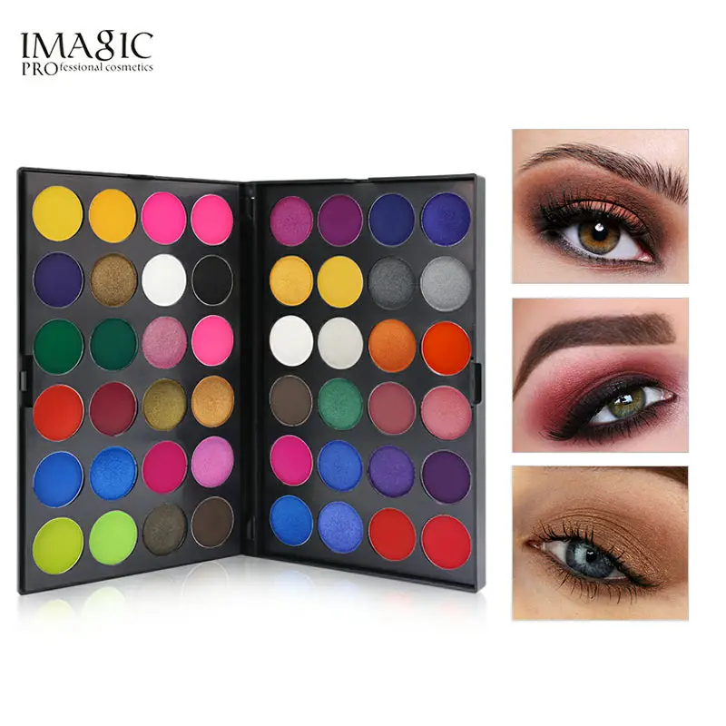 IMAGIC Pallete Professional 48 Colors Eyeshadow Matte Shimmer Glitter Cosmetics Waterproof Smoky Eye Shadow Makeup Powder
IMAGIC Pallete Professional 48 Colors Eyeshadow Matte Shimmer Glitter Cosmetics Waterproof Smoky Eye Shadow Makeup Powder