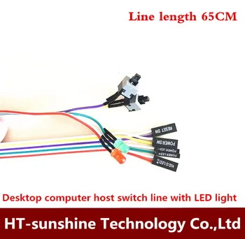 POWER button RESET connection jumper boot button chassis desktop computer host switch line restart line 1pcs
POWER button RESET connection jumper boot button chassis desktop computer host switch line restart line 1pcs