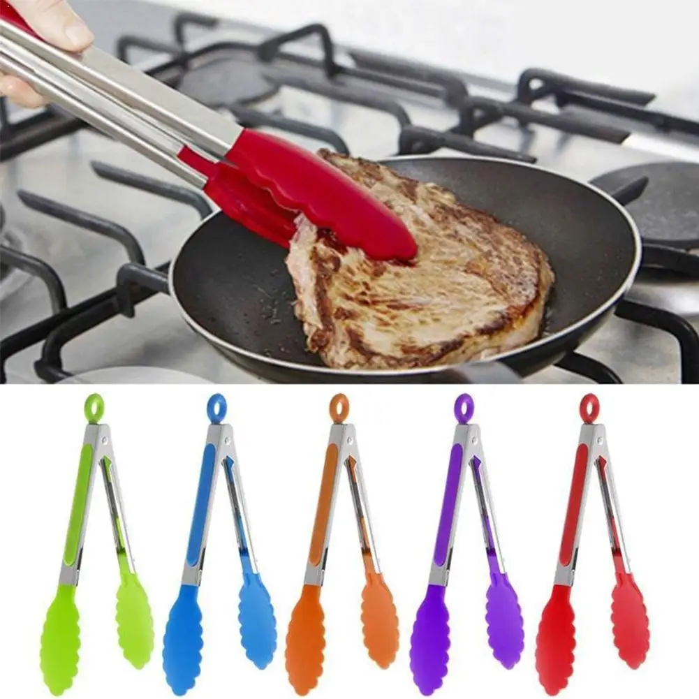 9 Inch Silicone BBQ Grilling Tong Salad Bread Serving Tong Tong Non-Stick with Cooking Kitchen L Joint Grilling Barbecue S5Q8
9 Inch Silicone BBQ Grilling Tong Salad Bread Serving Tong Tong Non-Stick with Cooking Kitchen L Joint Grilling Barbecue S5Q8