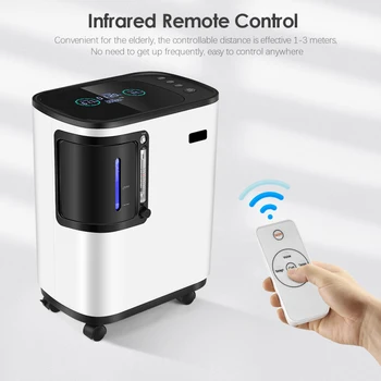 1-5L/min Oxygen Making Machine Portable Oxygen Concentrator Machine Generator Air Purifier AC 220V/110V for Home and Travel Use
1-5L/min Oxygen Making Machine Portable Oxygen Concentrator Machine Generator Air Purifier AC 220V/110V for Home and Travel Use