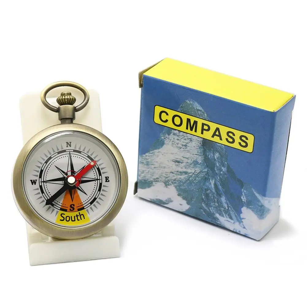 Outdoor Camping Survival Compass Metal Vintage Classic Pocket Compass Navigation Tool for Hiking Hunting
Outdoor Camping Survival Compass Metal Vintage Classic Pocket Compass Navigation Tool for Hiking Hunting