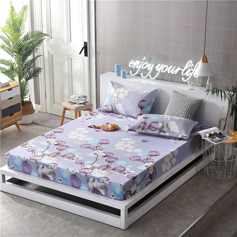 3pc Set Printing Fitted Sheet Mattress Cover +2 Pillowcase Four Corners with Elastic Band Bed Sheet Queen Size Bed Sheets Set
3pc Set Printing Fitted Sheet Mattress Cover +2 Pillowcase Four Corners with Elastic Band Bed Sheet Queen Size Bed Sheets Set