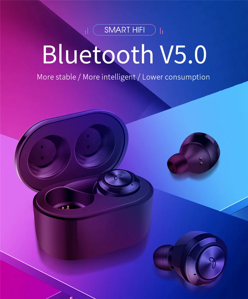 CUSEOMO Tws Headphone Wireless Bluetooth 5.0 Earphone Mini Earbuds With Mic Charging Box Sport Headset For Smart Phone
CUSEOMO Tws Headphone Wireless Bluetooth 5.0 Earphone Mini Earbuds With Mic Charging Box Sport Headset For Smart Phone