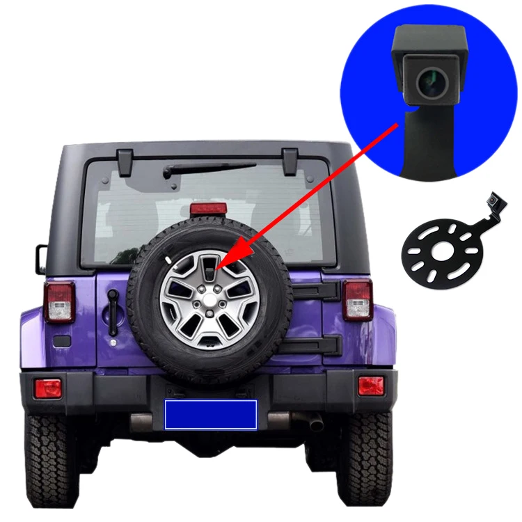 Car Rearview Camera Spare Tire Mount Camera Waterproof Backup Camera for Jeep Wrangler
Car Rearview Camera Spare Tire Mount Camera Waterproof Backup Camera for Jeep Wrangler