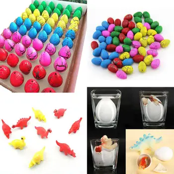 Original 60Pcs Funny Inflatable Child Magic Growing Dino Eggs Hatching Dinosaur Add Water Kids Toy Educational Toys for Children
Original 60Pcs Funny Inflatable Child Magic Growing Dino Eggs Hatching Dinosaur Add Water Kids Toy Educational Toys for Children