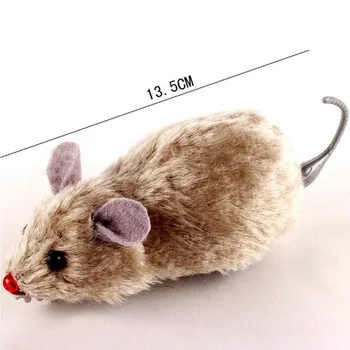 Hot Creative Funny Clockwork Spring Power Plush Mouse Toy Cat Dog Playing Toy Mechanical Motion Rat Pet Accessories Random Color
Hot Creative Funny Clockwork Spring Power Plush Mouse Toy Cat Dog Playing Toy Mechanical Motion Rat Pet Accessories Random Color