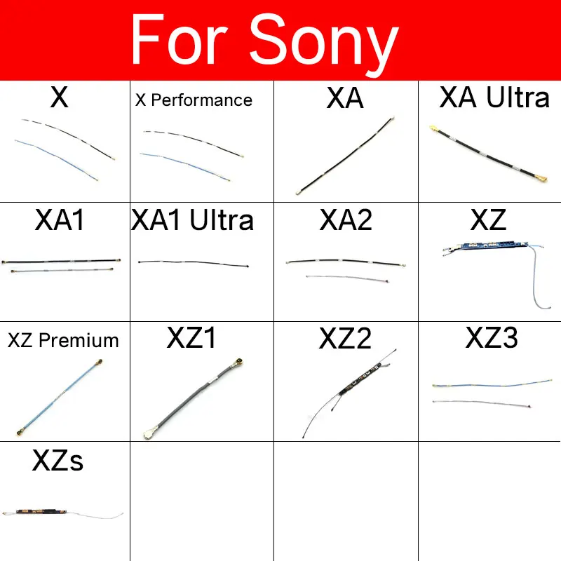 Антенна для сигнала Wi-Fi гибкий кабель Sony Xperia X XA XA1 XA2 XZ XZ1 XZ2 XZ3 XZS | Мобильные