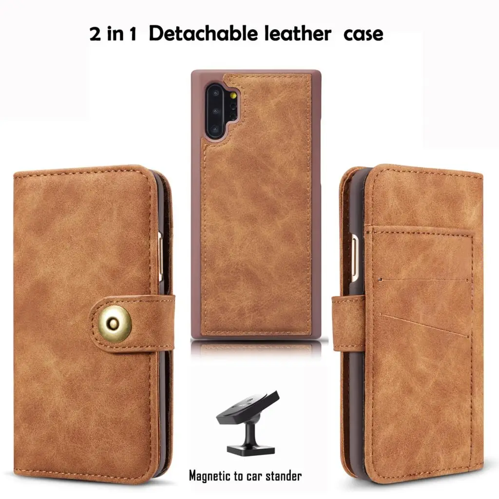 Retro Genuine Leather Cover for Samsung Note 10 Pro S10 S9 Plus A80 A70 Multifunctional Magnetic Wallet Flip Case for A40 A30S 
Retro Genuine Leather Cover for Samsung Note 10 Pro S10 S9 Plus A80 A70 Multifunctional Magnetic Wallet Flip Case for A40 A30S