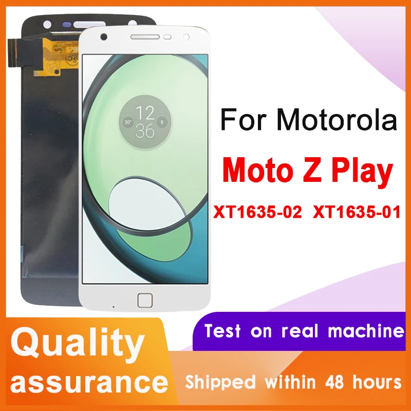 New 5.5" AMOLED For Motorola Moto Z Play LCD Display Touch Screen Digitizer XT1635 XT1635-02 | Мобильные телефоны и