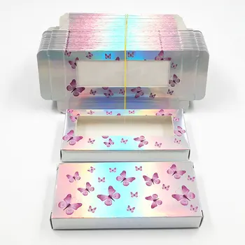 NEW 10/100pcs Wholesale BUTTERFLY paper lash boxes packaging Case mink lashes empty case with tray Retangle case Makeup custom
NEW 10/100pcs Wholesale BUTTERFLY paper lash boxes packaging Case mink lashes empty case with tray Retangle case Makeup custom