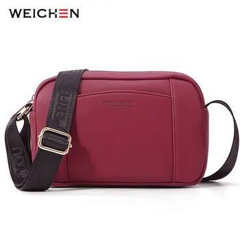 

WEICHEN Brand Shoulder Bag Soft Leather Ladies Crossbody Messenger Bolsa Women Bag Female Sac Bolsos Flap High Quality