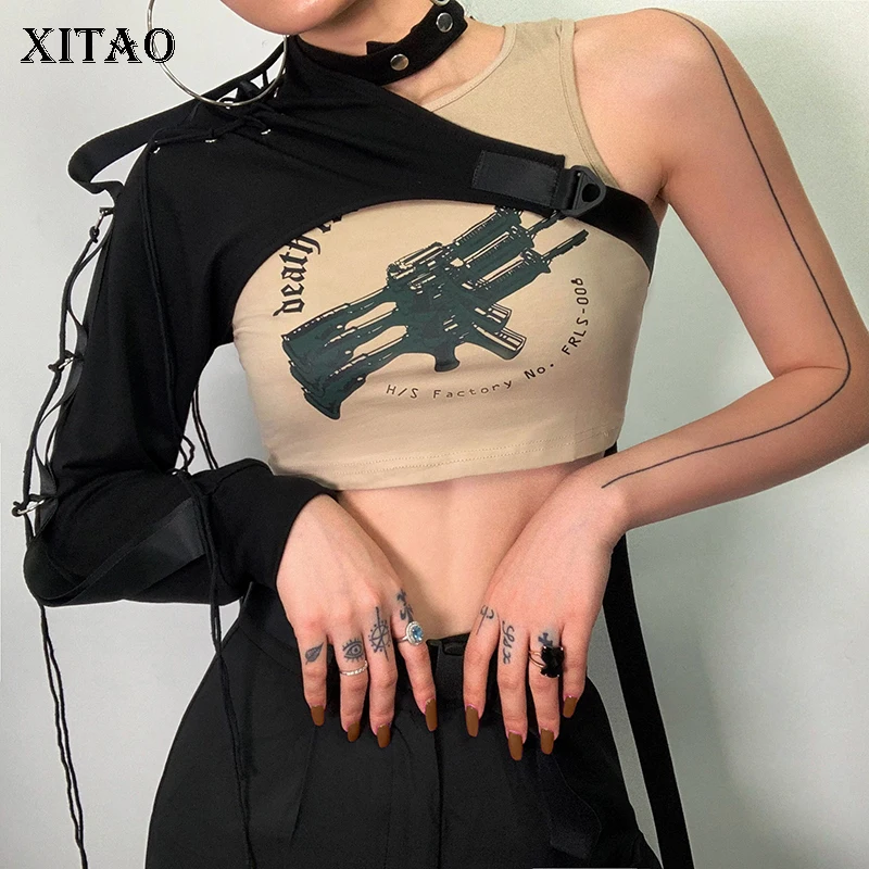 XITAO Dark Adjustable Drawstring Magic Gloves Button Single Sleeve Fashion Individuality Wild Shawl Hand Sleeve GCC1046
XITAO Dark Adjustable Drawstring Magic Gloves Button Single Sleeve Fashion Individuality Wild Shawl Hand Sleeve GCC1046