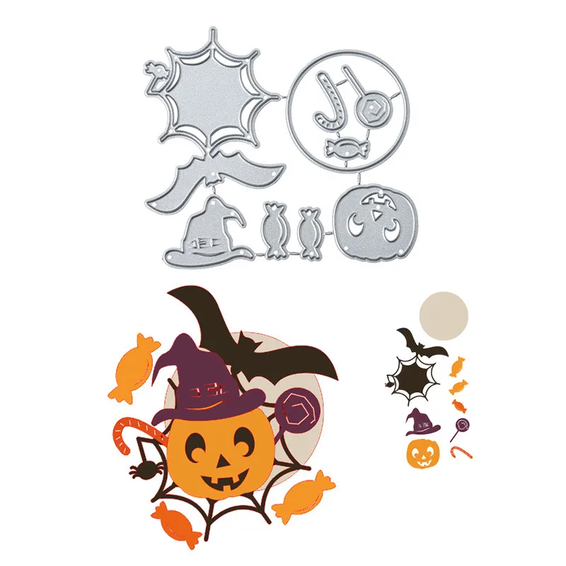 Naifumodo Halloween Dies Ghost Candy Metal Cutting Dies New 2019 for Card Making Scrapbooking Embossing Cuts Stencil Craft Dies
Naifumodo Halloween Dies Ghost Candy Metal Cutting Dies New 2019 for Card Making Scrapbooking Embossing Cuts Stencil Craft Dies
