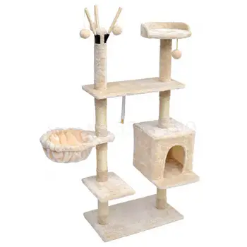 Cat climbing frame small cat nest cat tree one sisal scratch post cat toy platform cat grab board villa supplies cat shelf
Cat climbing frame small cat nest cat tree one sisal scratch post cat toy platform cat grab board villa supplies cat shelf