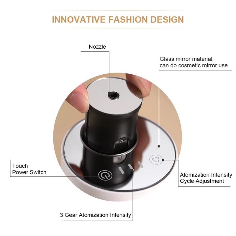 Waterless & Wireless Essential Oil Nebulizing Car Aromatherapy Diffuser Rechargeable Diffusers Aroma Car Freshener Aromatherap C
Waterless & Wireless Essential Oil Nebulizing Car Aromatherapy Diffuser Rechargeable Diffusers Aroma Car Freshener Aromatherap C