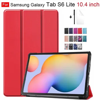 Tablet case For Samsung Galaxy Tab S6 Lite 10.4'' SM-P610 SM-P615 Auto Sleep Smart Cover with Frosted Back Cover with Pen+Film
Tablet case For Samsung Galaxy Tab S6 Lite 10.4'' SM-P610 SM-P615 Auto Sleep Smart Cover with Frosted Back Cover with Pen+Film