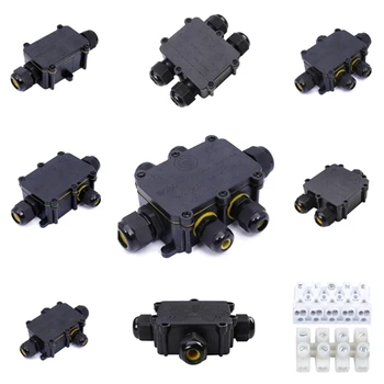 Waterproof Junction Box Y Type 3-Way Junction Box , Cable Diameter, Cable Connector
Waterproof Junction Box Y Type 3-Way Junction Box , Cable Diameter, Cable Connector
