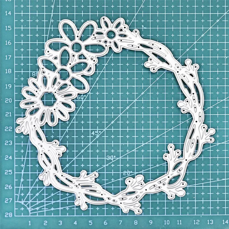 Eastshape Beauty Flower Circle Dies Wreath Metal Cutting Dies for DIY Scrapbooking Craft Card Embossing Die Cut Template Stencil
Eastshape Beauty Flower Circle Dies Wreath Metal Cutting Dies for DIY Scrapbooking Craft Card Embossing Die Cut Template Stencil