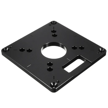 Simple Type Aluminum Alloy Router Table Insert Plate for Woodworking Router Trimmer 120x120x8mm
Simple Type Aluminum Alloy Router Table Insert Plate for Woodworking Router Trimmer 120x120x8mm
