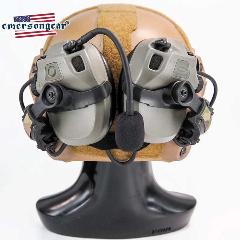 Emersongear For FCS AMP Tactical Rail Attach Communication Headset Noise Reduction Fast Helmet High-Cut Earphone Combat Hunting
Emersongear For FCS AMP Tactical Rail Attach Communication Headset Noise Reduction Fast Helmet High-Cut Earphone Combat Hunting