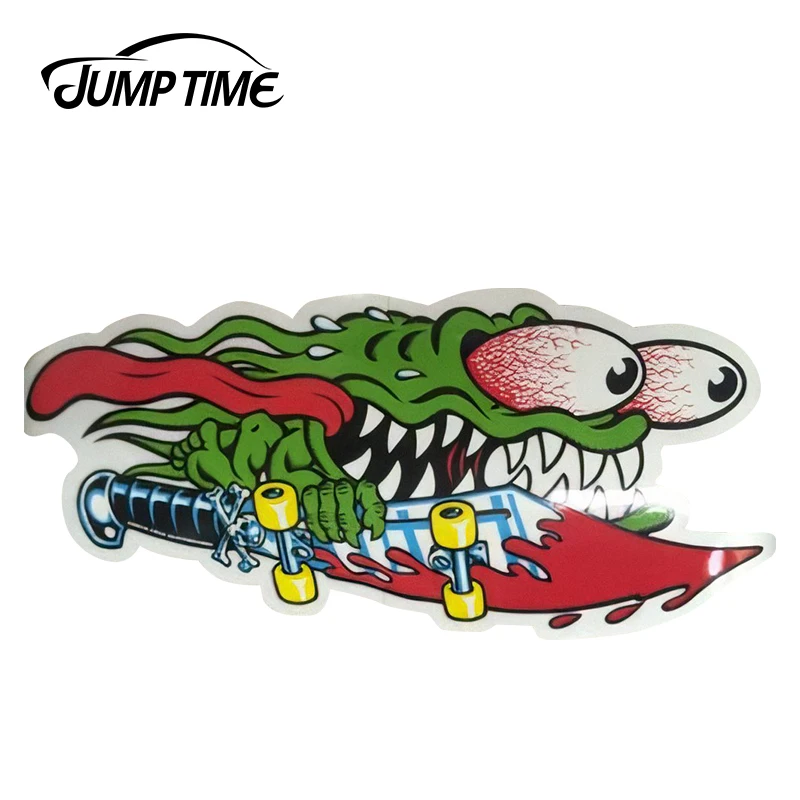 JumpTime 13cm x 6.1cm SANTA CRUZ Skateboard Sticker SLASHER SWORD Very Cool Waterproof Bumper Windows Decal Car Stickers
JumpTime 13cm x 6.1cm SANTA CRUZ Skateboard Sticker SLASHER SWORD Very Cool Waterproof Bumper Windows Decal Car Stickers